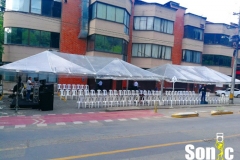 Alquiler carpas transparentes, tarima, sonido, iluminación - Medellín