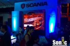 Alquiler Stand Scania,iluminación, mobiliario y tarima piso - Medellín