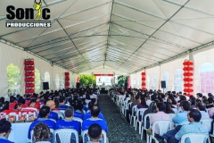 Pabellón 35 años empresa Cadena SA, Municipio de Caldas