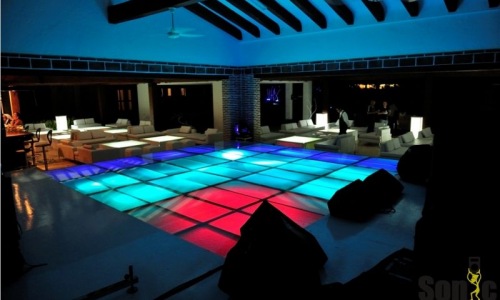 Fiesta Santa Fe de Antioquia con Pista LED