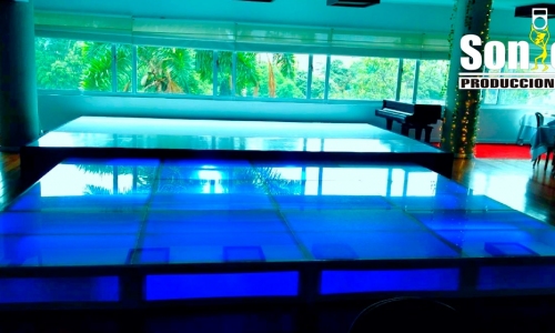 Pista de Led Club Union Medellin.