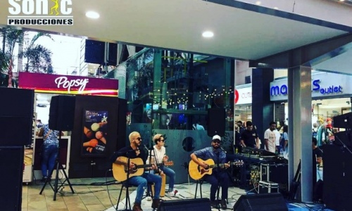 Sonido para grupos centro Comercial Mayorca