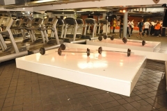 Tarimas Gimnasio Bodytech